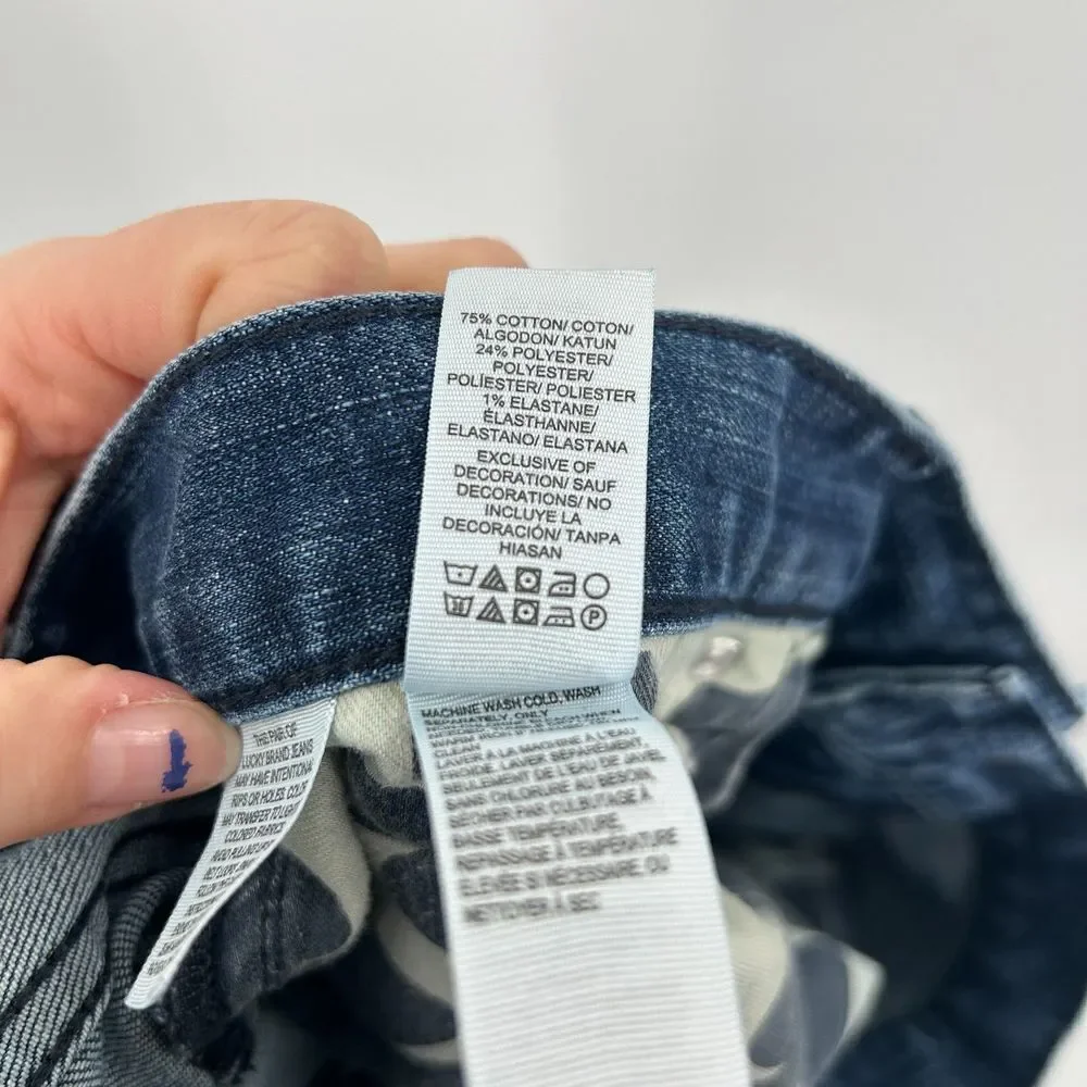 LUCKY BRAND Men's 363 Vintage Straight Leg Denim Blue Jeans Size 38 x 32